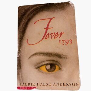 Fever 1793 By Laurie Halse Anderson Paperback Scholastic Historical Fiction Book